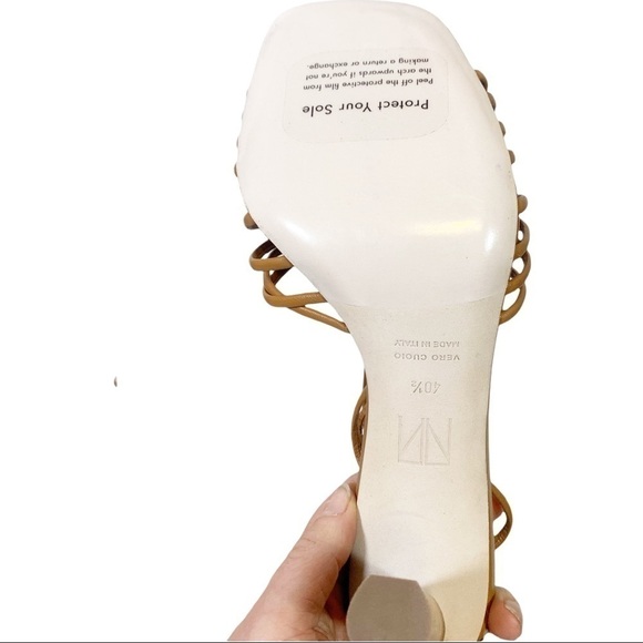 Tamara Mellon Dream Weaver Heels Size 40.5 NEW - Picture 9 of 11